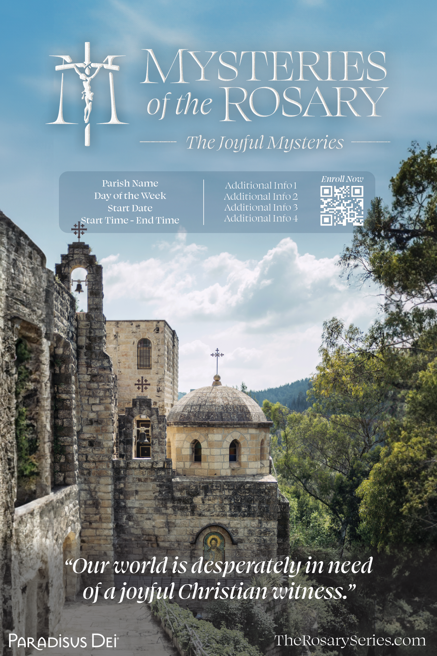 Mysteries of the Rosary: Joyful - Posters - 24 x 36 (Set of 2)