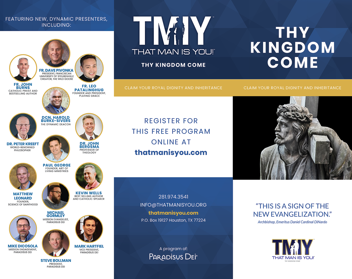 Thy Kingdom Come Trifolds - Pack of 50