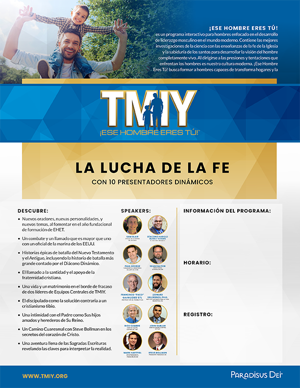 EHET La Lucha De La Fe - Bulletin Insert - Digital File Only