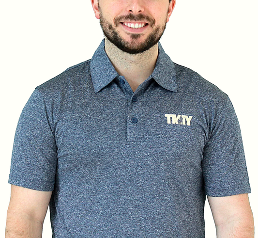 TMIY Core Team Embroidered Heathered Polo