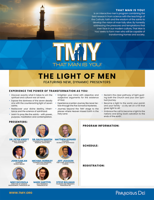 Light of Men Bulletin Insert - Digital File Only
