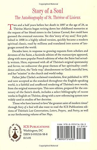 Story of a Soul: The Autobiography of St. Therese of Lisieux