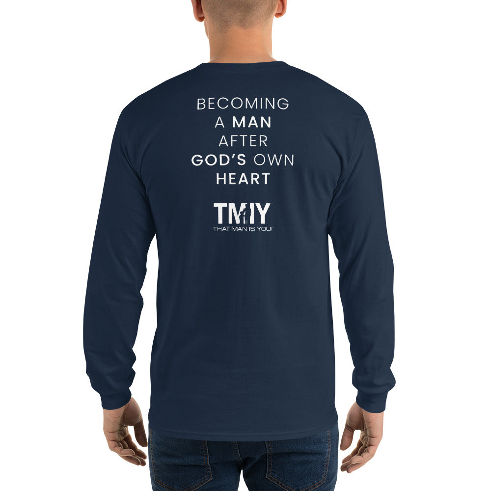 TMIY "Becoming a Man" Printed Men’s Long Sleeve Shirt