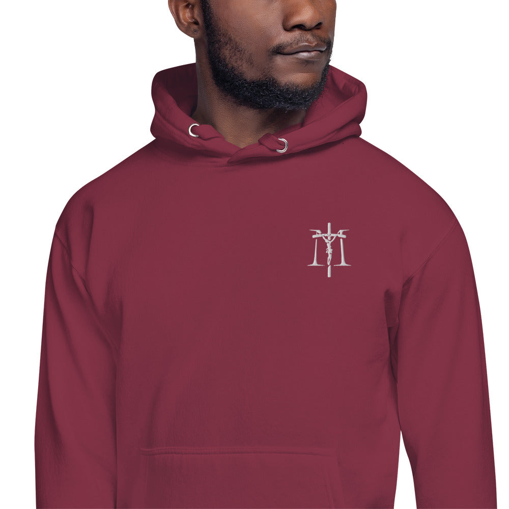 Mysteries of the Rosary Embroidered Unisex Premium Hoodie