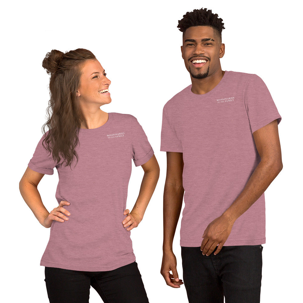 Missionaries to the Family Printed T-Shirt