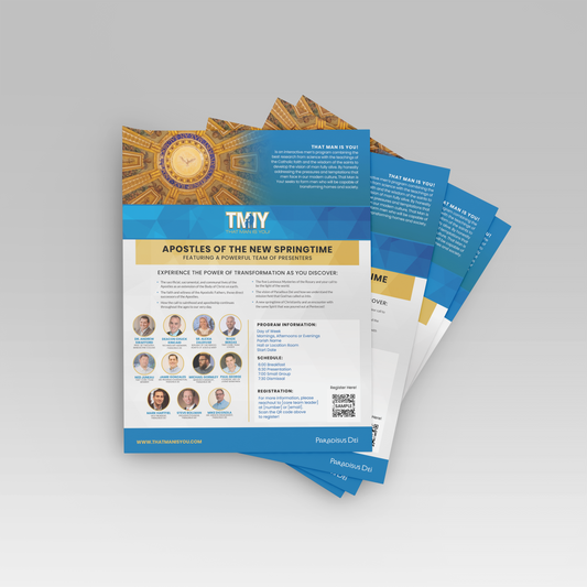Apostles of the New Springtime - Printed Bulletin Inserts (Min order 100)