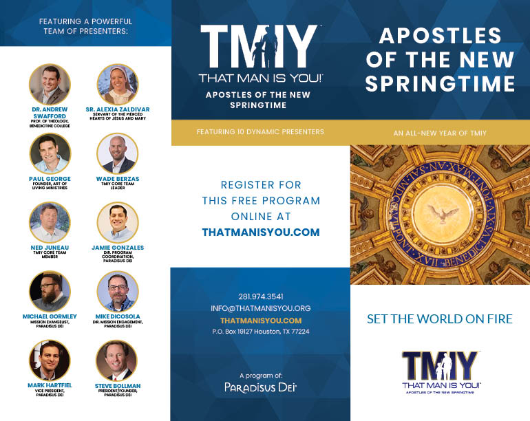 Apostles of the New Springtime Trifolds - Pack of 50