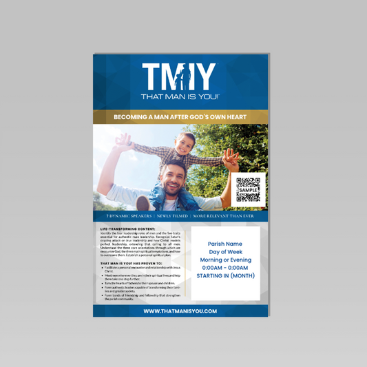 Becoming a Man After God's Own Heart Posters - 24 x 36 (Set of 2)