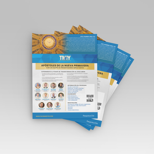 EHET Apóstoles de la Nueva Primavera - Printed Bulletin Inserts (Min order 100)