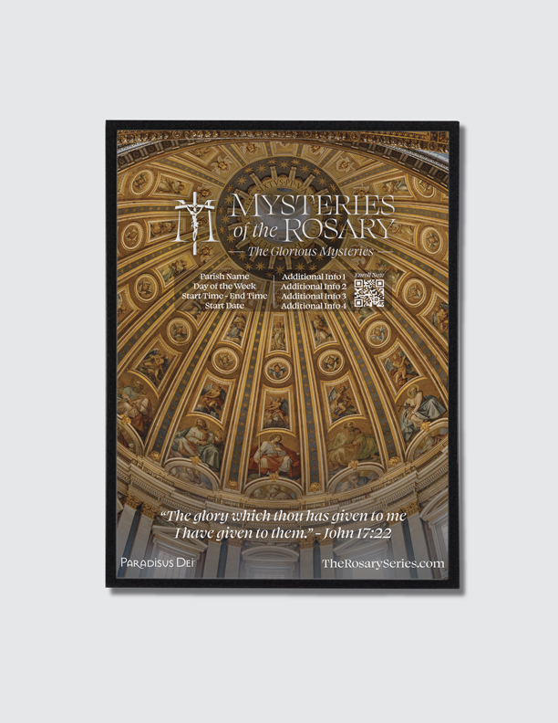 Mysteries of the Rosary: Glorious - Posters - 18 x 24 (Set of 2)