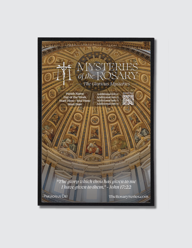 Mysteries of the Rosary: Glorious - Posters - 24 x 36 (Set of 2)