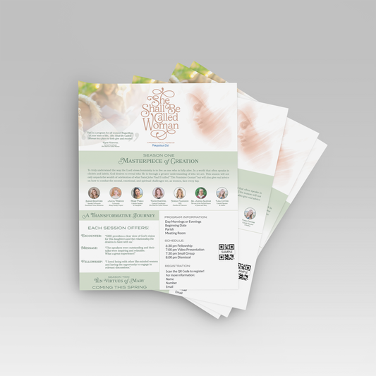 Masterpiece of Creation - Printed Bulletin Inserts (Min order 100)