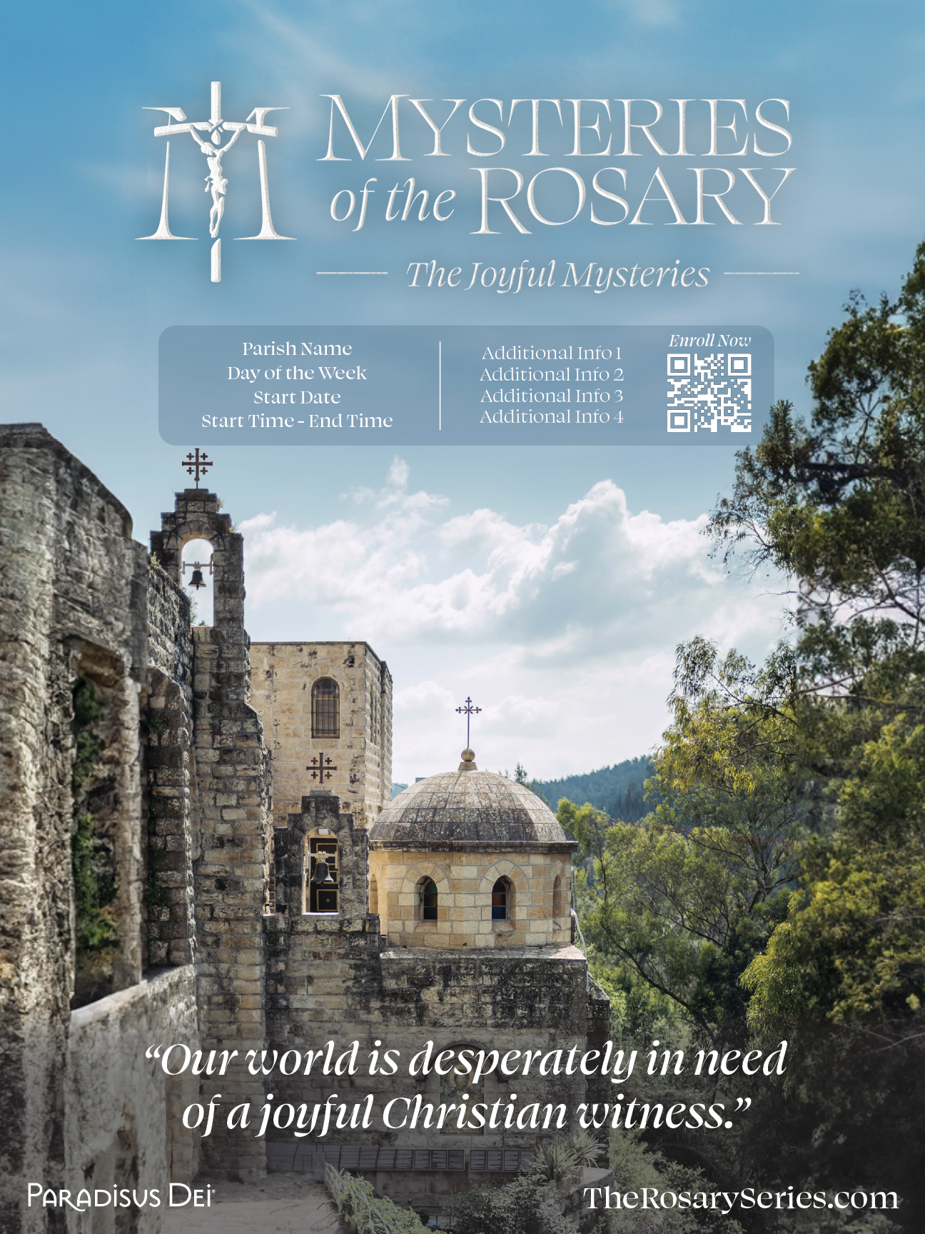 Mysteries of the Rosary: Joyful - Posters - 18 x 24 (Set of 2)