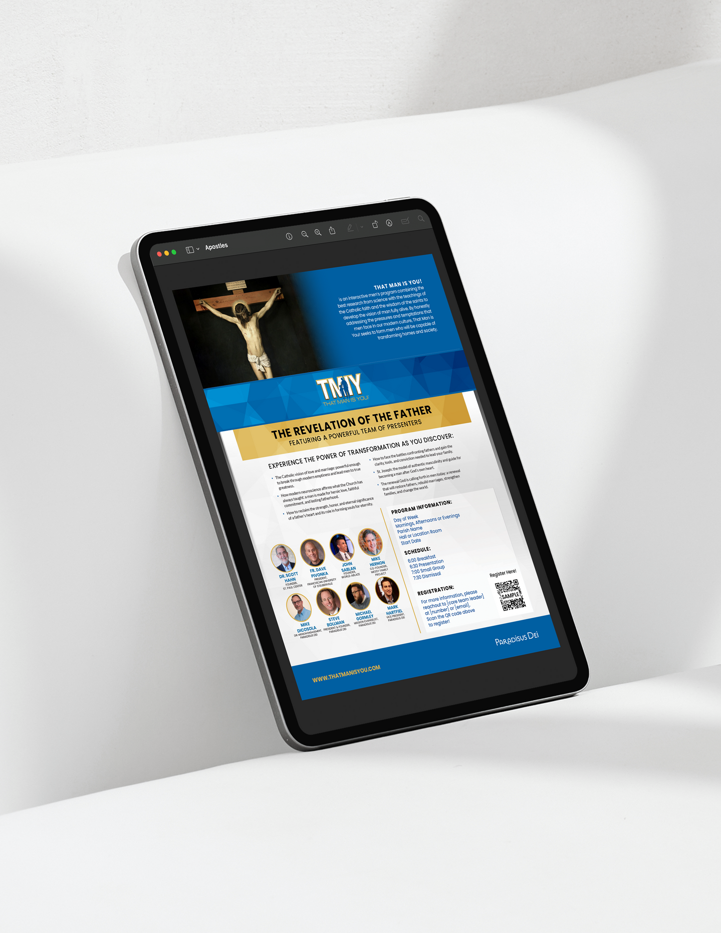 Revelation of the Father Bulletin Insert - Digital File Only