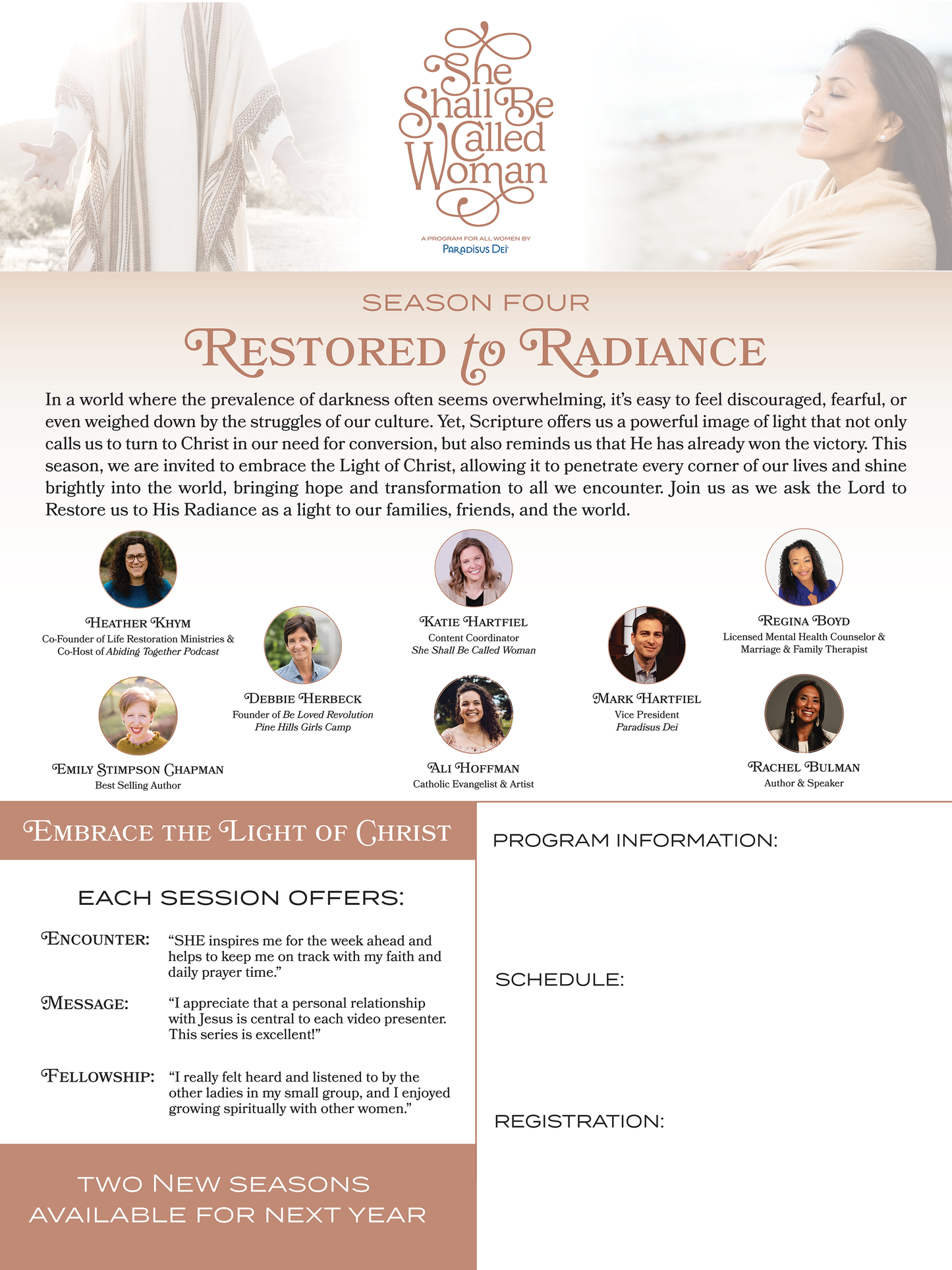 Restored to Radiance - Poster - 18 x 24 (Set of 2)