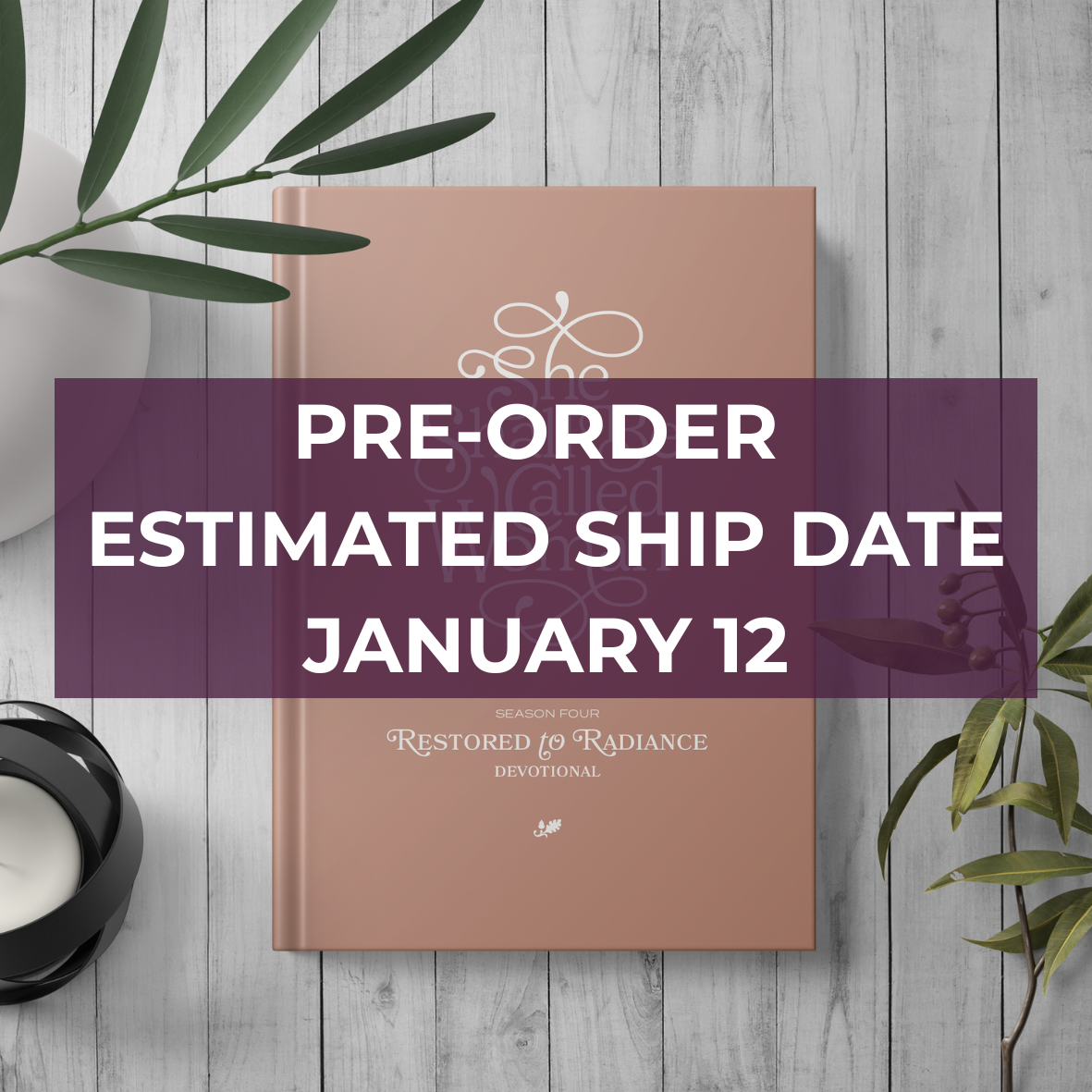 PRE-ORDER - Restored to Radiance - Devotional