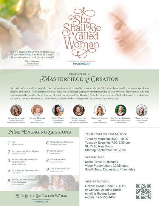 Masterpiece of Creation Bulletin Insert - Digital File Only