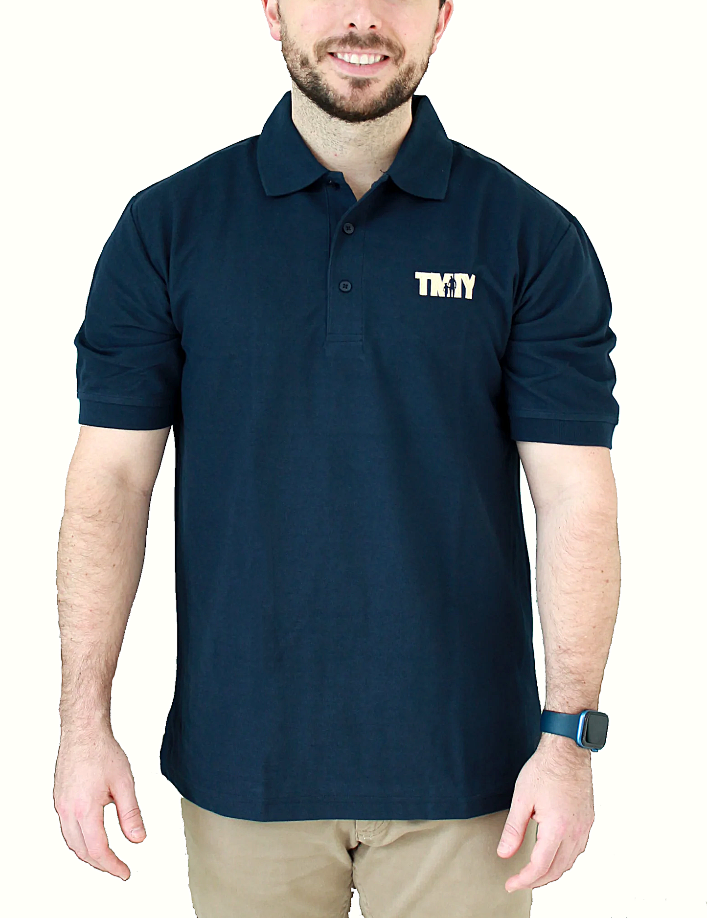 TMIY Core Team Embroidered Navy Blue Polo