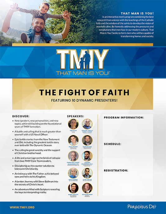 The Fight of Faith Bulletin Insert - Digital File Only