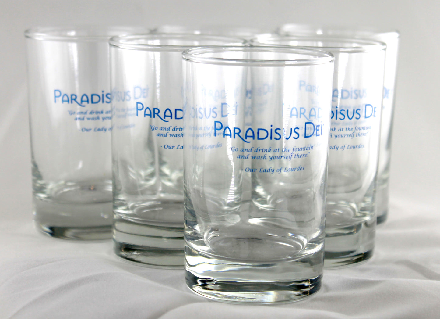 Lourdes Experience Drinking Glasses - Set of 5