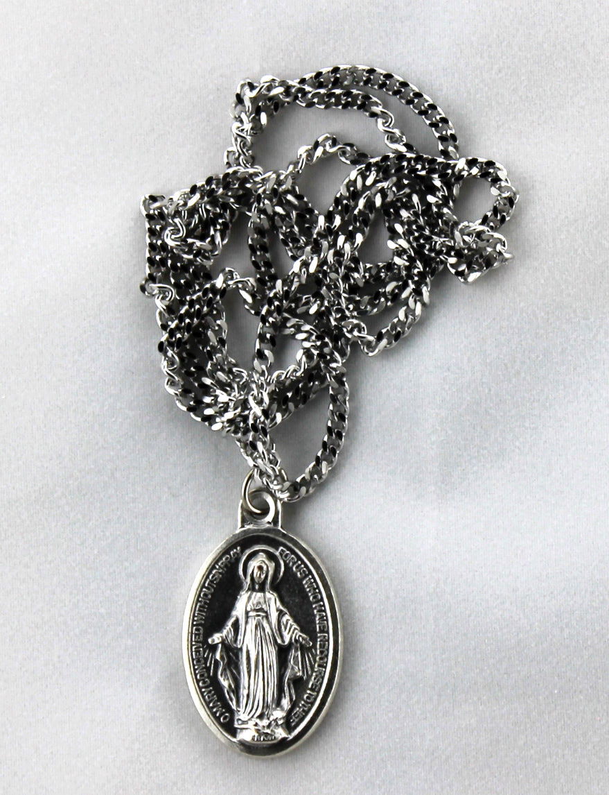 Miraculous Medal and Chain