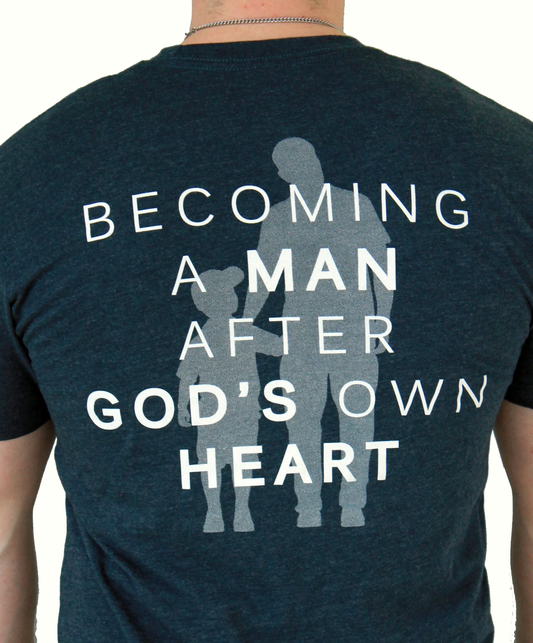 TMIY "Becoming a Man After God's Own Heart" Printed T-Shirt
