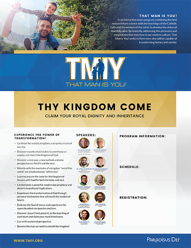 Thy Kingdom Come - Printed Bulletin Inserts (Min order 100)