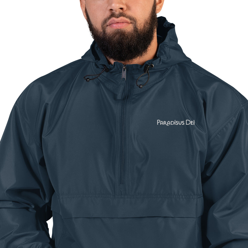 Paradisus Dei Embroidered Champion Packable Jacket