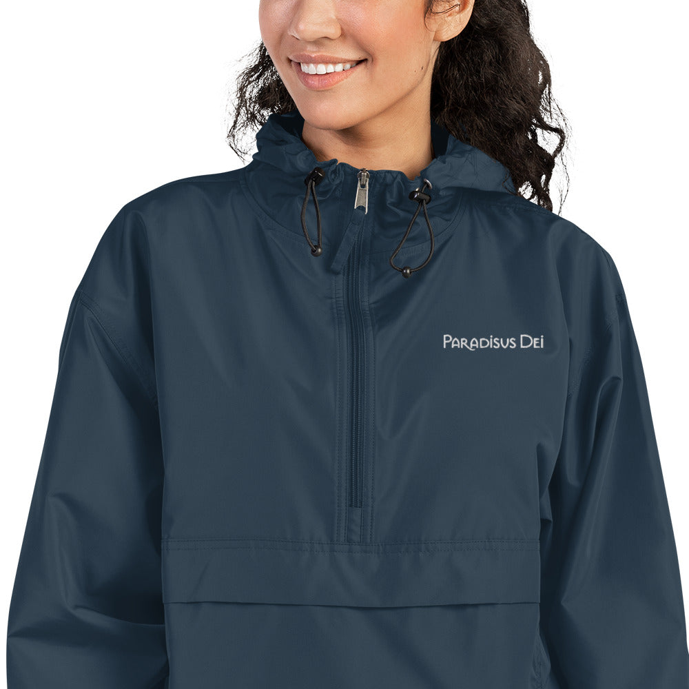 Paradisus Dei Embroidered Champion Packable Jacket
