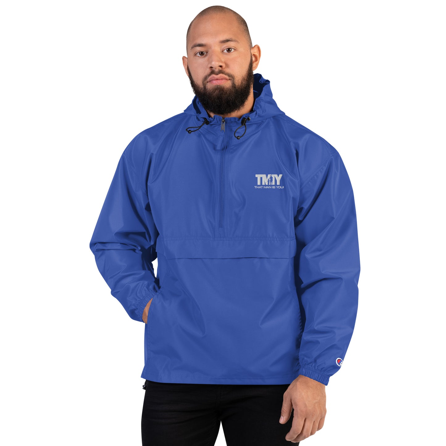 TMIY Embroidered Champion Packable Jacket