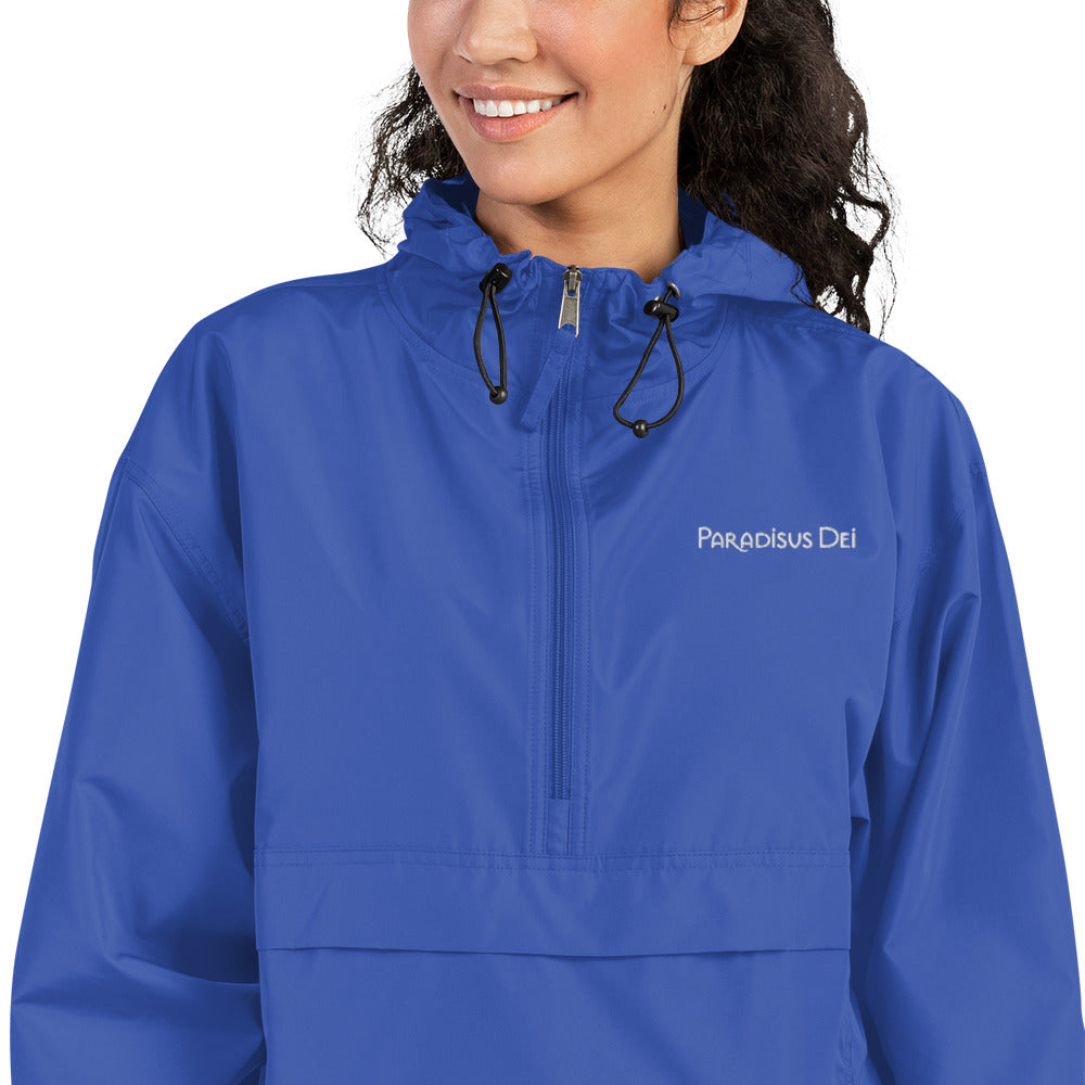 Paradisus Dei Embroidered Champion Packable Jacket