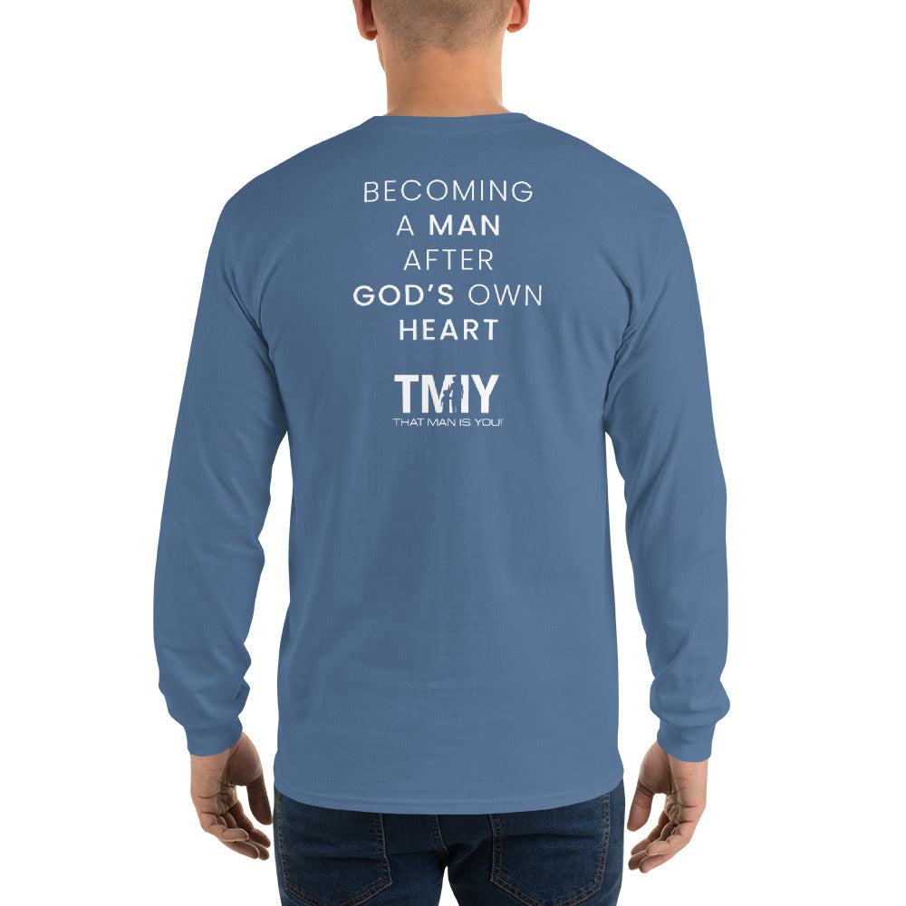 TMIY "Becoming a Man" Printed Men’s Long Sleeve Shirt