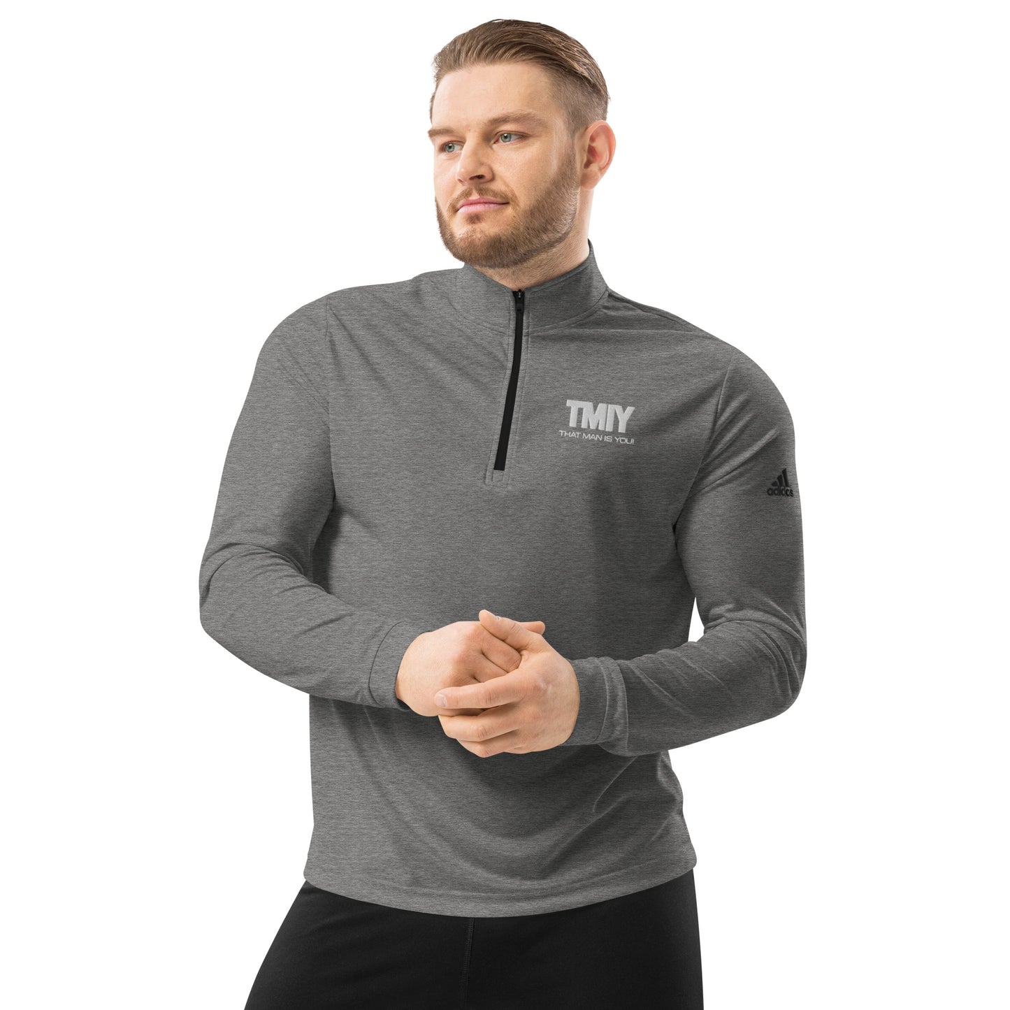 TMIY Quarter Zip Embroidered Pullover