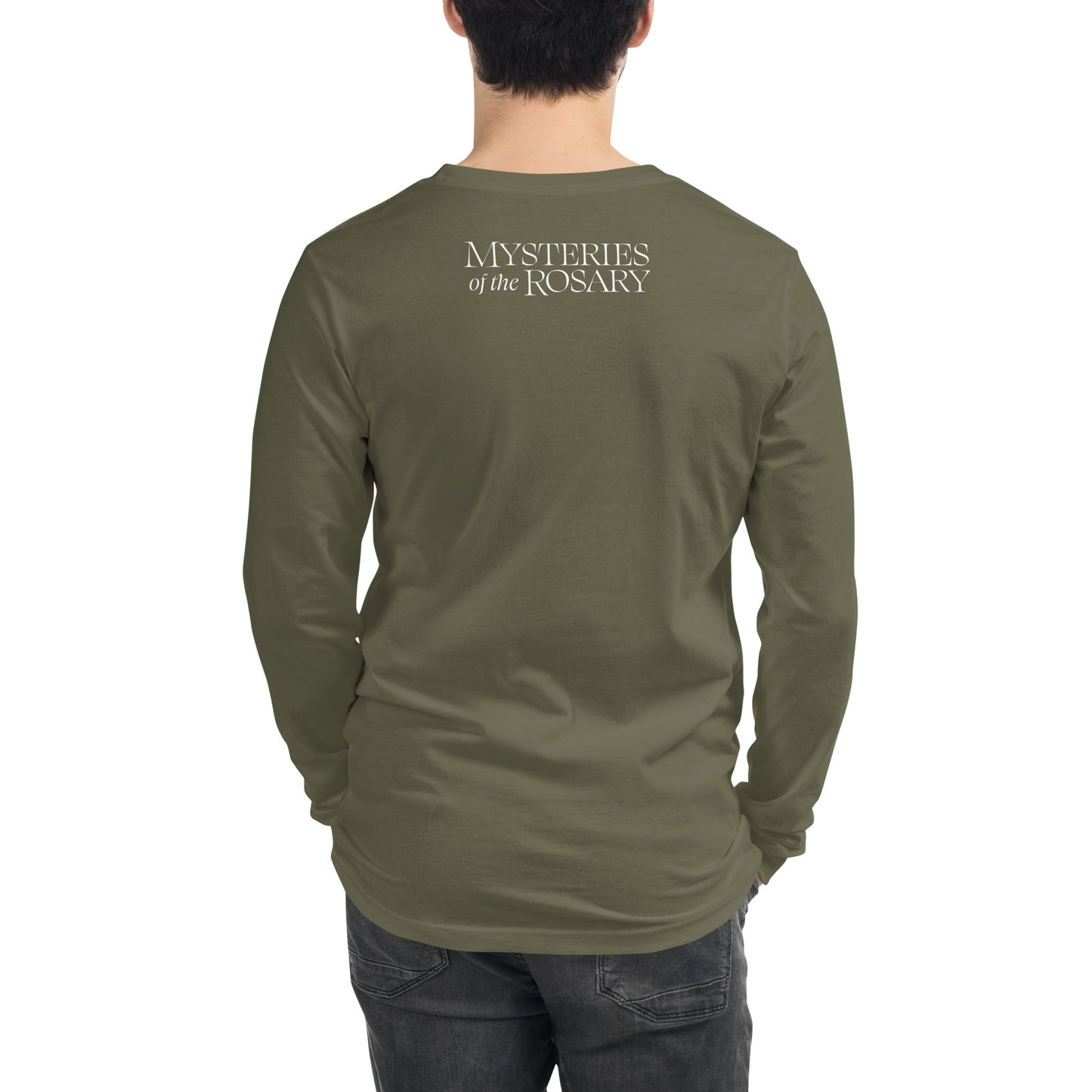 Mysteries of the Rosary Unisex Long Sleeve Tee