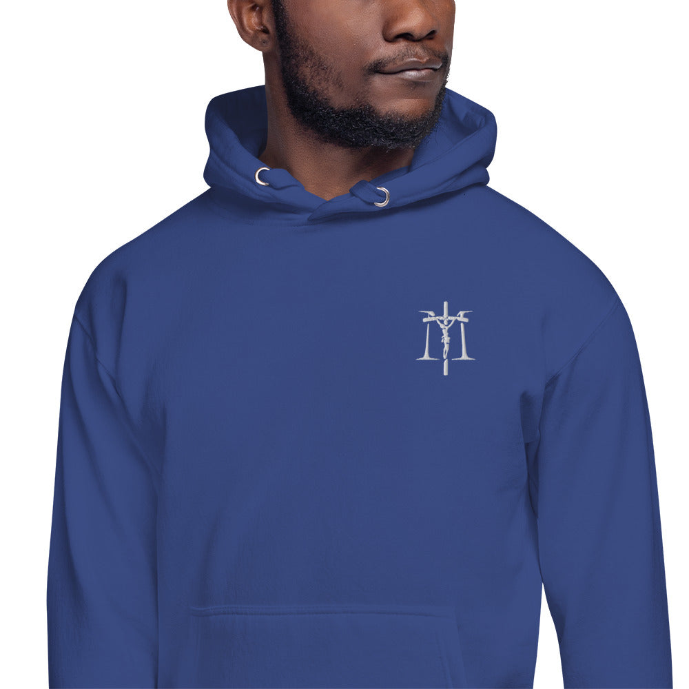 Mysteries of the Rosary Embroidered Unisex Premium Hoodie
